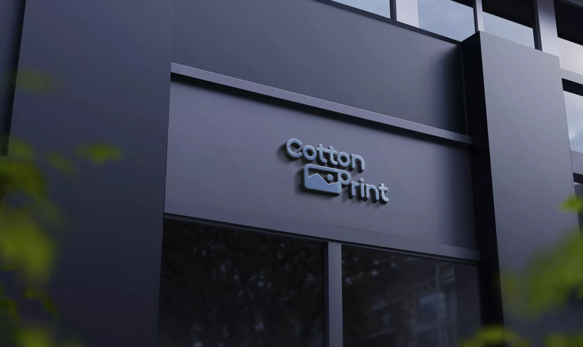 Разработка логотипа в Чадане для компании «CottonPrint»