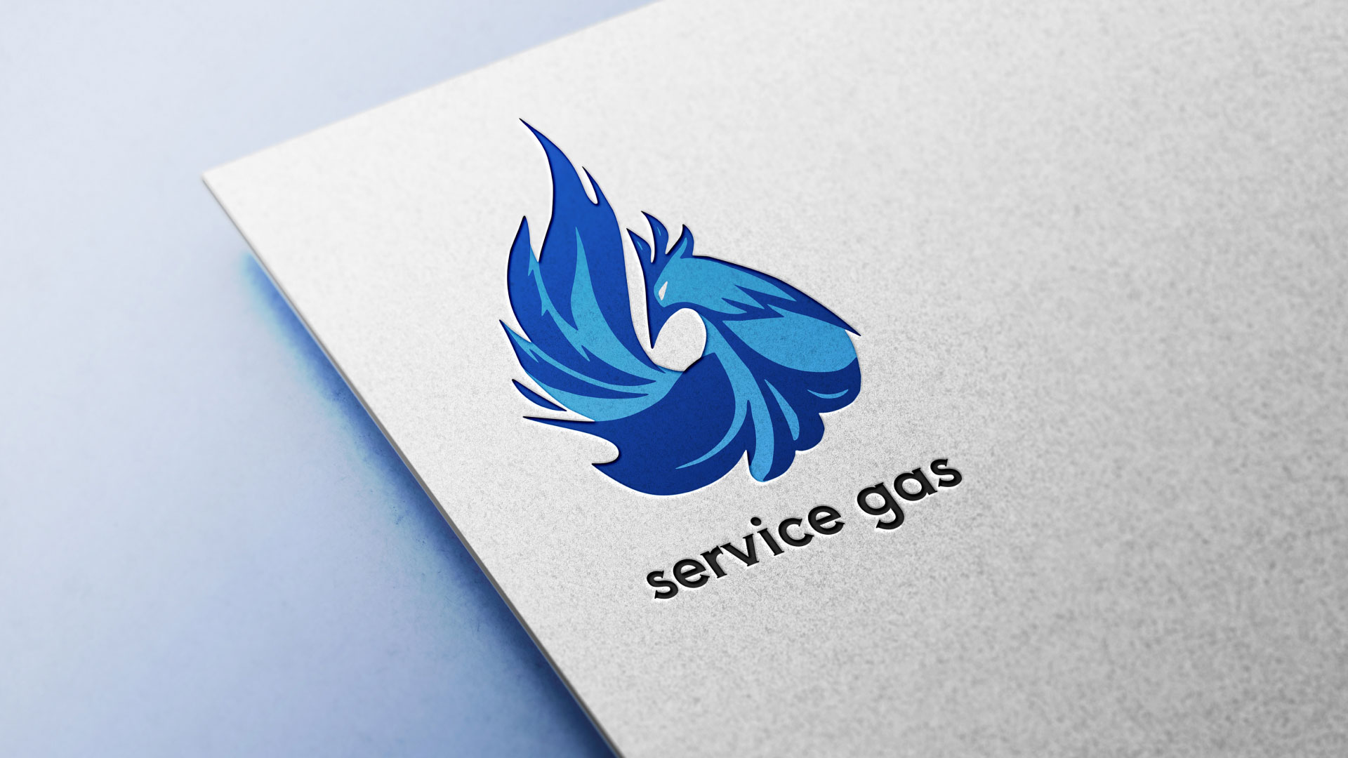 Создание логотипа «Сервис газ» в 