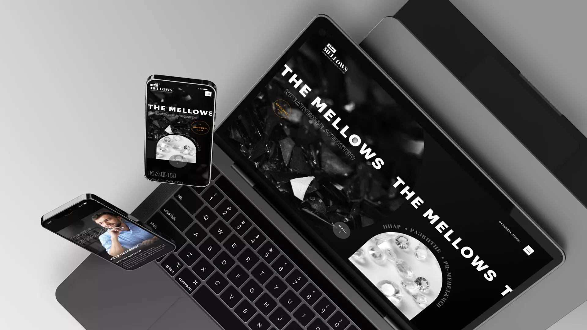 Разработка сайта креативного агентства «The Mellows» в Чадане