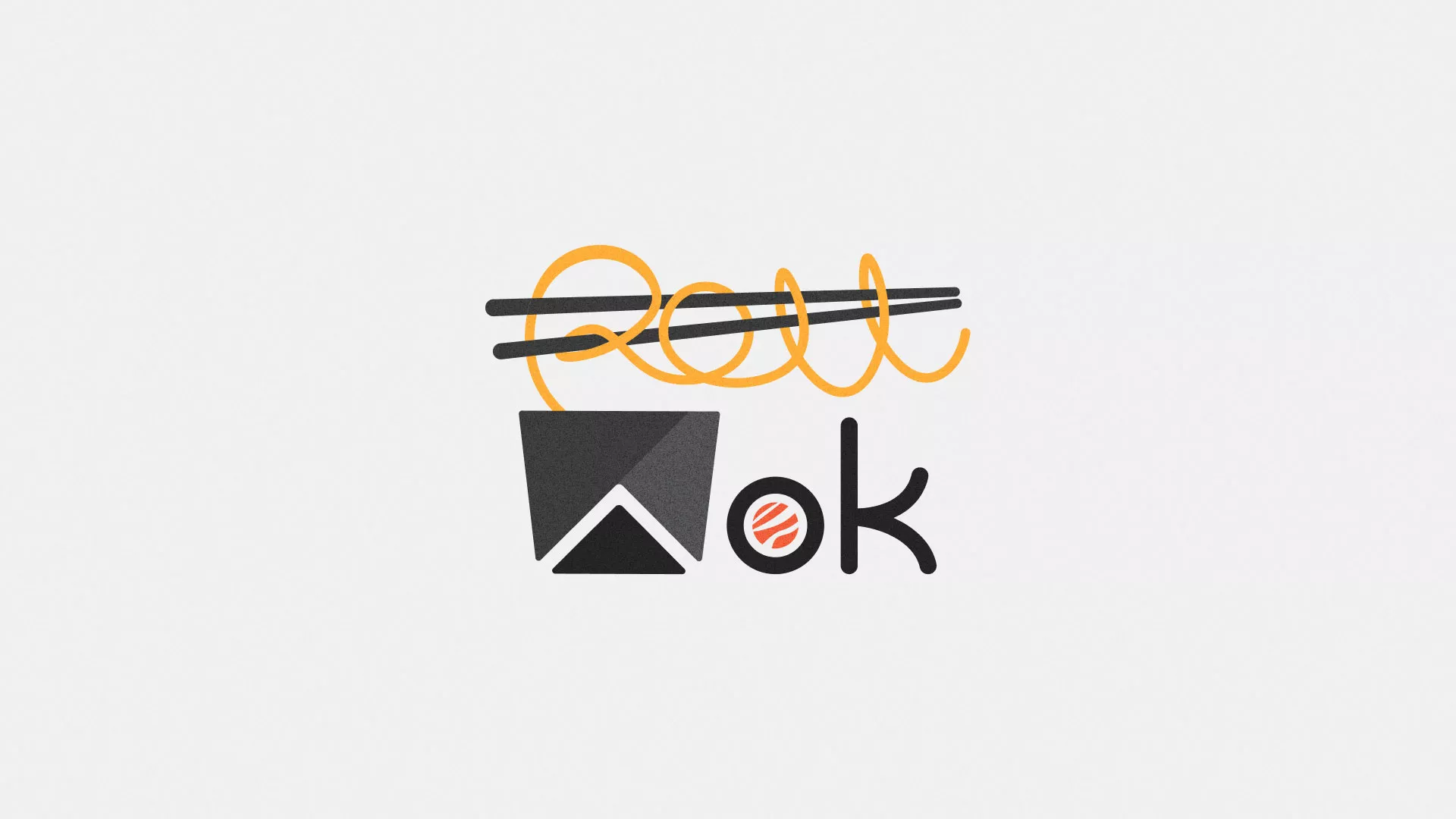 Разработка логотипа в Чадане для суши-бара «Roll Wok Club» Разработка логотипа в Чадане для суши-бара «Roll Wok Club»