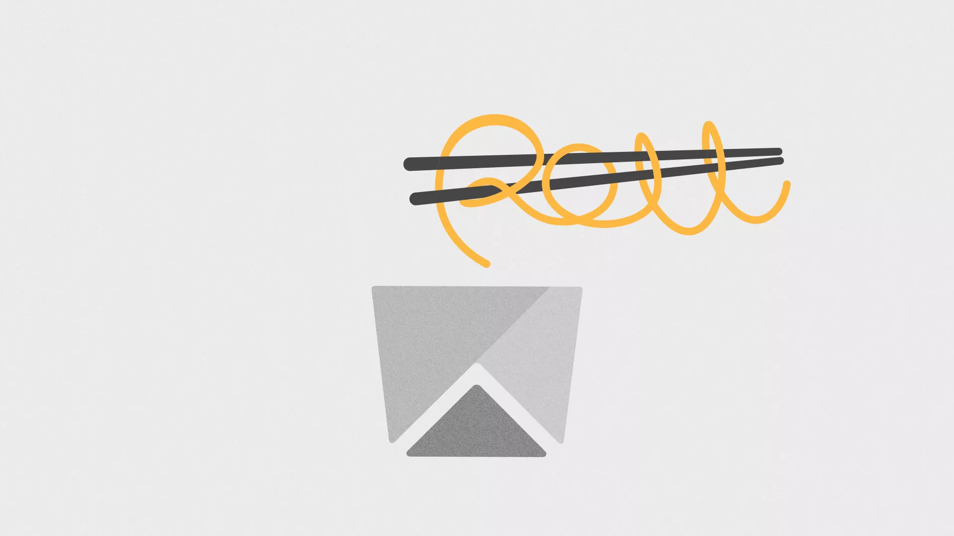 Оформление меню суши-бара «Roll Wok Club» в Чадане