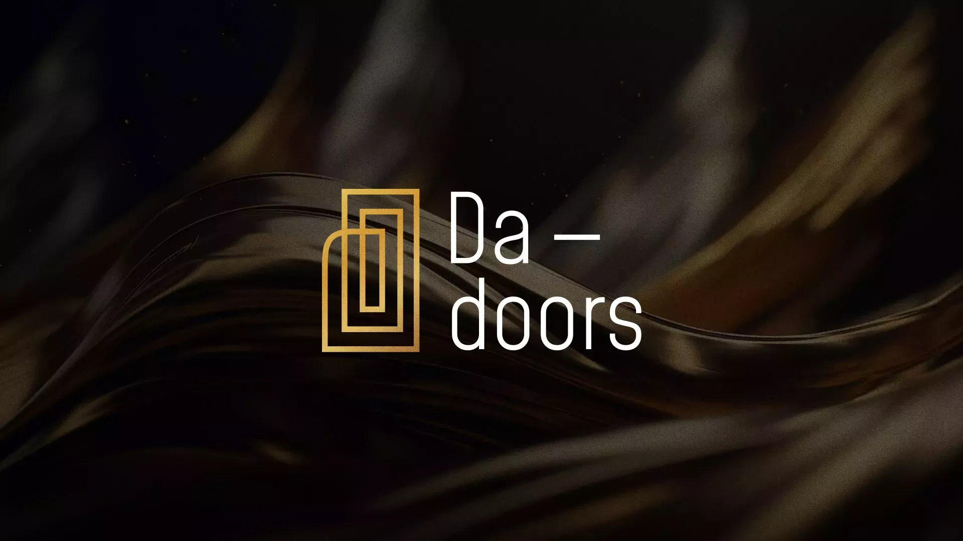 Разработка логотипа для компании «DA-DOORS» в Чадане
